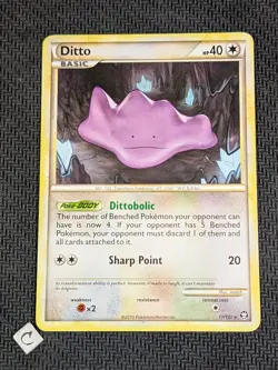 Ditto 17/102 - Triumphant Non-Holo Rare Pokemon TCG LP - Image 1
