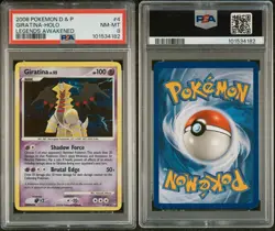2008 Pokemon Legends Awakened Giratina Holo Rare 4/146 PSA 8 LOW POP - Image 2