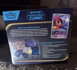 Pokemon Mega Evolution Phantasmal Flames ETB Elite Trainer PERFECT CONDITION BOX - Image 2