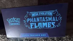 Pokemon Mega Evolution Phantasmal Flames ETB Elite Trainer PERFECT CONDITION BOX - Image 3
