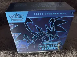 Pokemon Mega Evolution Phantasmal Flames ETB Elite Trainer GREAT CONDITION BOX - Image 1