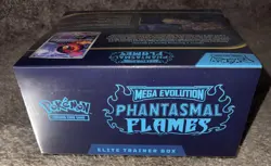Pokemon Mega Evolution Phantasmal Flames ETB Elite Trainer GREAT CONDITION BOX - Image 3