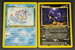 1ST EDITION POKEMON NEO GENESIS NON HOLO LOT - DONPHAN MURKROW CLEFFA + 5 MORE - Image 2