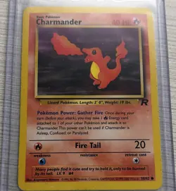 Wizards Pokemon TCG Team Rocket Charmander 50/82 Regular Unlimited Eng - Image 1