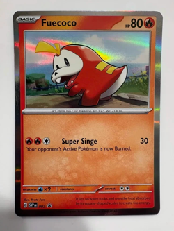 Fuecoco 002 Holo Promo Scarlet & Violet Promo Pokemon Near Mint - Image 2
