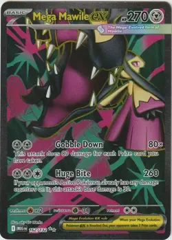 Pokemon Mega Mawile ex Holo Ultra Rare ME01: Mega Evolution 162/132 - Image 1