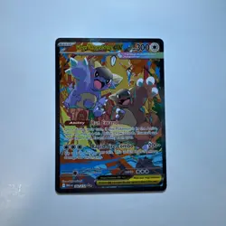Pokemon Mega Evolution Mega Kangaskhan EX SIR 182/132 - Image 1