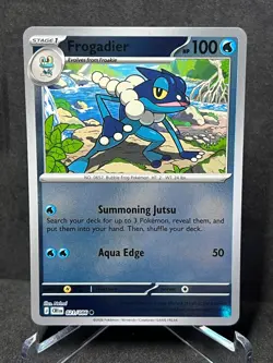 Pokemon Frogadier 021/086 Chaos Rising Reverse Holo Near Mint - Image 1