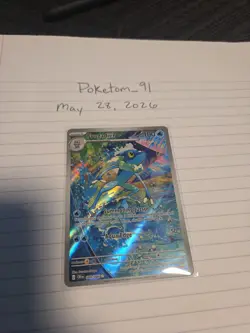 Pokemon Chaos Rising Frogadier Illustration Rare 089/086 (ENGLISH) - Image 1