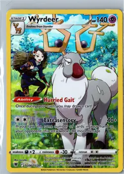 Wyrdeer TG06/TG30: Astral Radiance Trainer Gallery Pokemon TCG NM Full Art - Image 1