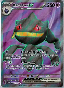 Banette ex Scarlet & Violet 229/198 2023 Ultra Rare Near Mint - Image 1