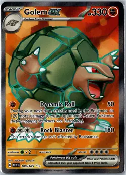 Golem ex 151 189/165 2023 Ultra Rare Near Mint - Image 1
