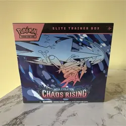 Pokemon Mega Evolution Chaos Rising Elite Trainer Box Factory Sealed ETB - Image 1