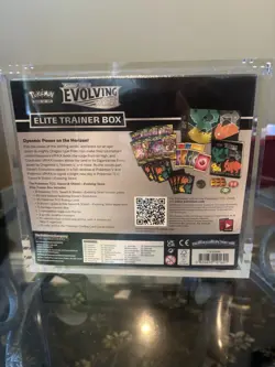 Sealed Pokemon Evolving Skies Elite Trainer Box With Acrylic Case - Image 2