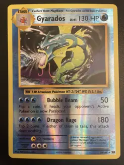 Pokemon Evolutions Gyarados 34/108 Reverse Holo Near Mint - Image 1