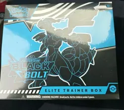 Pokemon TCG Scarlet & Violet Black Bolt Elite Trainer Box ETB Factory Sealed New - Image 1