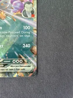 Pokemon Team Rocket's Nidoking EX Destined RIvals #119/182 Double Rare Holo NM - Image 5