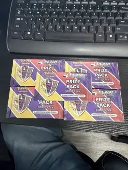 Pokemon Play! Prize Pack (Series 6) - X5 Sealed Booster Pack - Image 1