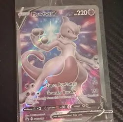 Sealed Mewtwo V SWSH229 Holo Promo Basic 220 HP English Pokemon TCG - Image 1