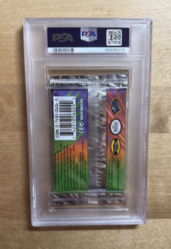 PSA 9 - Gym Challenge BLAINE 1st Edition Pokemon Booster Pack - Image 2