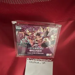 One Piece Card Game OP-11 A Fist of Divine Speed Booster Box English - Image 1