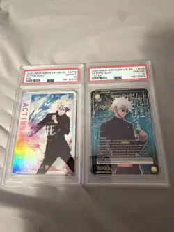 Union Arena Satoru Gojo 1 Star #004 PSA 10 / AP FOIL #AP02 PSA 10 - Image 1