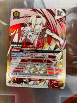 Union Arena RARE battle Promo Full Metal Alchemist Edward Elric - Image 1