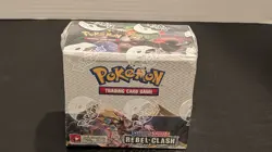 Pokemon TCG Rebel Clash Booster Box Sealed With Minor Dings Or Dents - Image 1