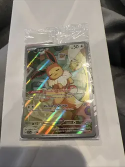 NEW Pokemon TCG Scarlet & Violet Prismatic Evolutions Eevee #173 Promo SEALED - Image 1