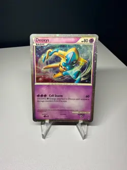 Deoxys (Shiny) Holo SL1 Call of Legends Pokemon - Image 1