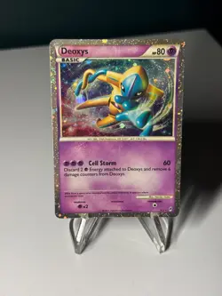 Deoxys (Shiny) Holo SL1 Call of Legends Pokemon - Image 2