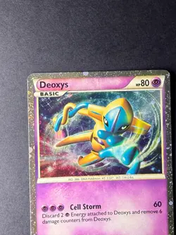 Deoxys (Shiny) Holo SL1 Call of Legends Pokemon - Image 5