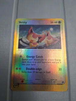 Pokemon Skitty 79/100 EX Sandstorm Reverse Holo 2003 LP Fast Ship - Image 1