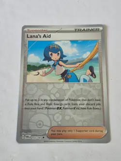 Lana's Aid 155/167 Uncommon Twilight Masquerade Pokemon Reverse Holo Near Mint - Image 1