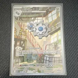 Pokemon Klang 140/086 Holo Illustration Rare Sv: Black Bolt English 2025 Mint/NM - Image 1
