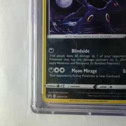 CGC 8.0 Umbreon SWSH129 Black Star Promo 3-Pack Blister Pokemon Evolving Skies - Image 4