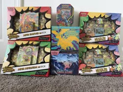LOT: Ascended Heroes Pokemon (2) ETB / 2) DELUXE PIN / (2) MEGA EX Box / (1) TIN - Image 1