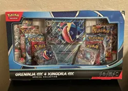Pokemon Greninja ex & Kingdra ex Special Collection - New & Sealed - 8 Packs! - Image 1