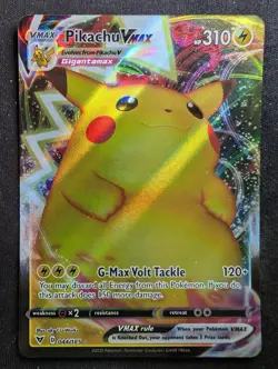 Pikachu VMAX - 044/185 - Ultra Rare - Vivid Voltage (Pokemon) - Image 1