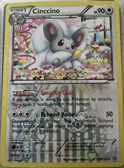 The Pokemon Company Cinccino Legendary Treasures RC19/RC25 Uncommon Holo English - Image 1