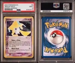 Pokemon TCG EX Hidden Legends #8 Jirachi Holo Rare PSA 9 MINT - Image 2