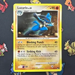 Lucario 2/17 POP Series 8 Cosmos Holo MP Pokemon TCG Vintage - Image 1