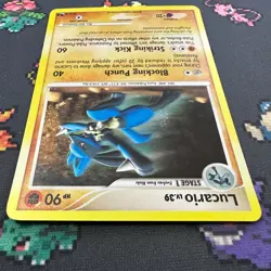 Lucario 2/17 POP Series 8 Cosmos Holo MP Pokemon TCG Vintage - Image 4