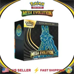 Pokemon TCG Mega Evolution ETB Lucario - New/Factory Sealed [IN HAND] - Image 1