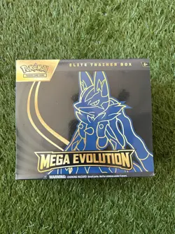 Pokemon TCG Mega Evolution ETB Lucario - New/Factory Sealed [IN HAND] - Image 2