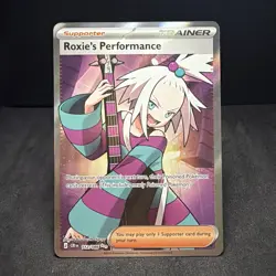 Pokemon Roxie's Performance Chaos Rising 112/086 Full Art Ultra Rare Foil ENG - Image 1