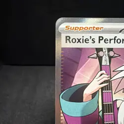 Pokemon Roxie's Performance Chaos Rising 112/086 Full Art Ultra Rare Foil ENG - Image 3