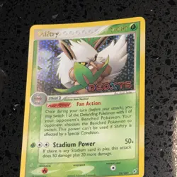 Pokemon TCG Shiftry EX Deoxys 25/107 Reverse Holo Rare - Image 2
