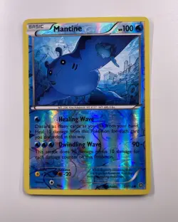 Mantine 27/114 Reverse Holo - Pokemon TCG XY: Steam Siege English NM - Image 1