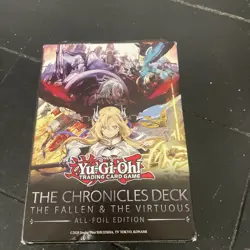 YUGIOH THE CHRONICLES DECK: THE FALLEN & THE VIRTUOUS (ALL-FOIL EDITION) DECK - Image 4